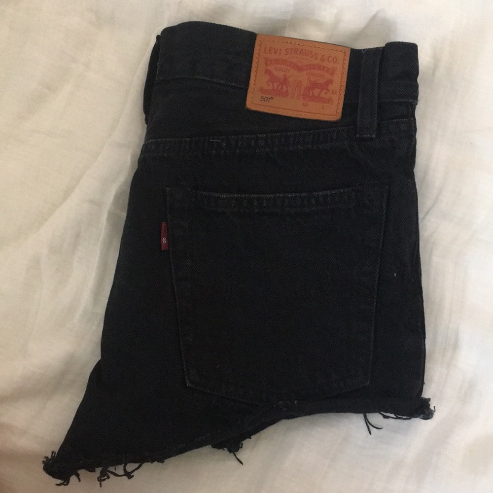 Black Levi Shorts